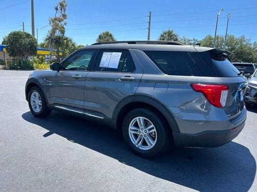 Gray Metallic 2022 Ford Explorer XLT