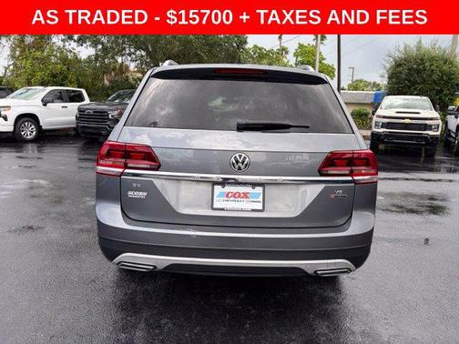 Platinum Gray Metallic 2019 Volkswagen Atlas 3.6L SE w/Technology