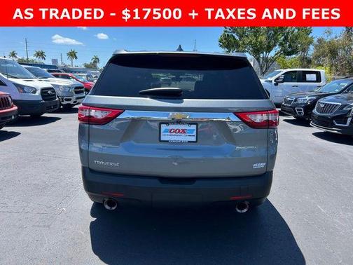 Satin Steel Metallic 2021 Chevrolet Traverse LS