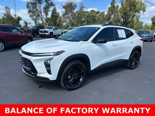 Summit White 2025 Chevrolet Trax FWD ACTIV