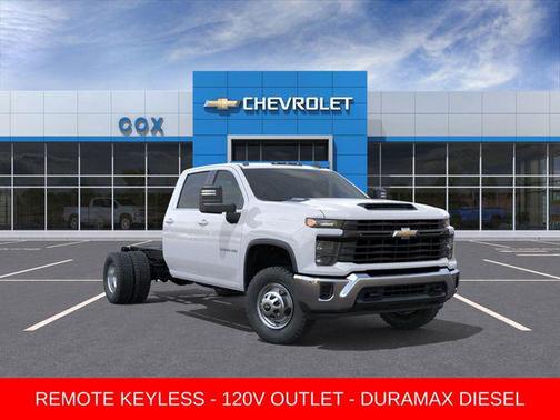 Summit White 2026 Chevrolet Silverado 3500 WT