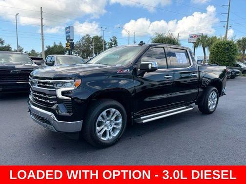 Black 2024 Chevrolet Silverado 1500 LTZ