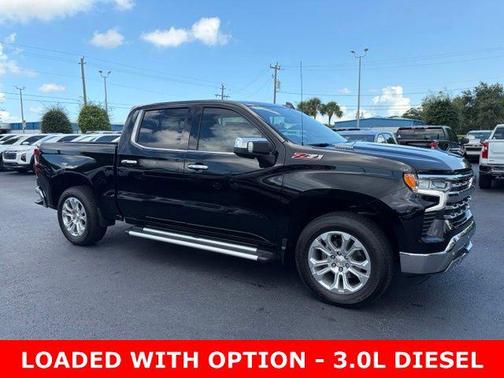 Black 2024 Chevrolet Silverado 1500 LTZ