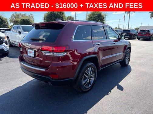 Velvet Red Pearlcoat 2022 Jeep Grand Cherokee Limited