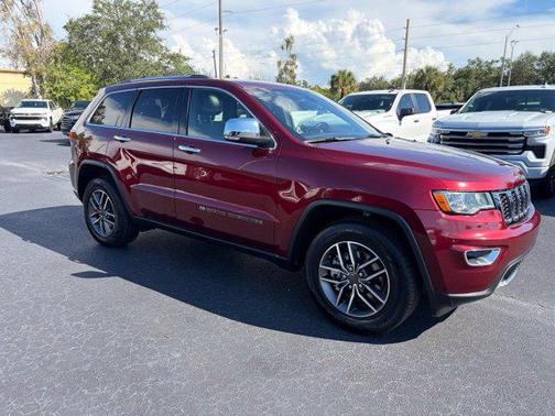 Velvet Red Pearlcoat 2022 Jeep Grand Cherokee Limited
