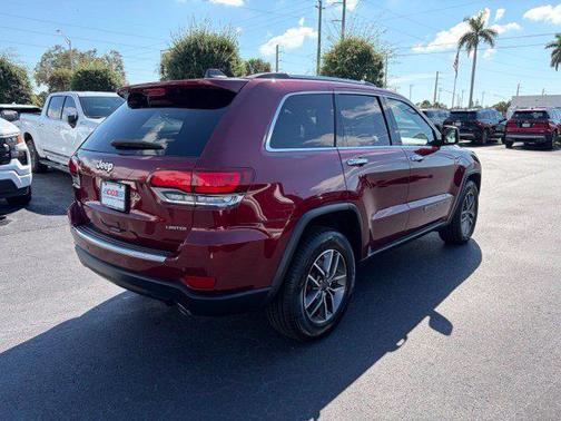 Velvet Red Pearlcoat 2022 Jeep Grand Cherokee Limited