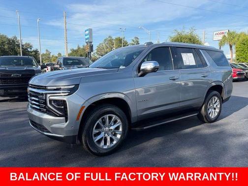Sterling Gray Metallic 2026 Chevrolet Tahoe Premier