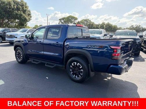 Deep Blue Pearl 2023 Nissan Frontier PRO-X