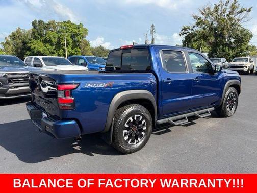 Deep Blue Pearl 2023 Nissan Frontier PRO-X