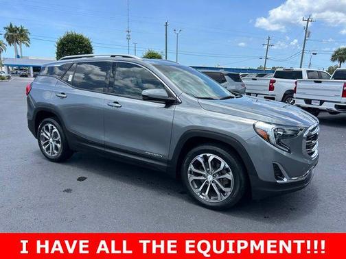 Satin Steel Metallic 2018 GMC Terrain SLT