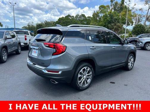 Satin Steel Metallic 2018 GMC Terrain SLT