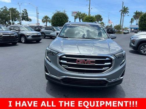 Satin Steel Metallic 2018 GMC Terrain SLT