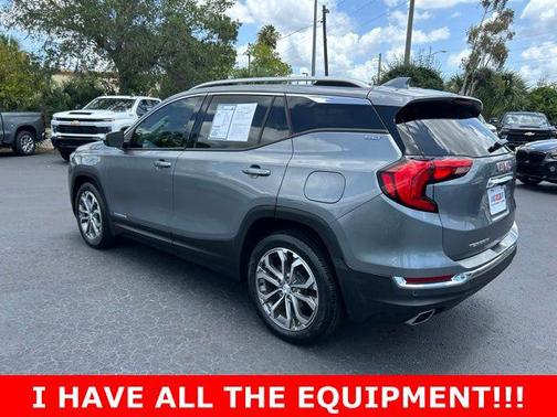 Satin Steel Metallic 2018 GMC Terrain SLT