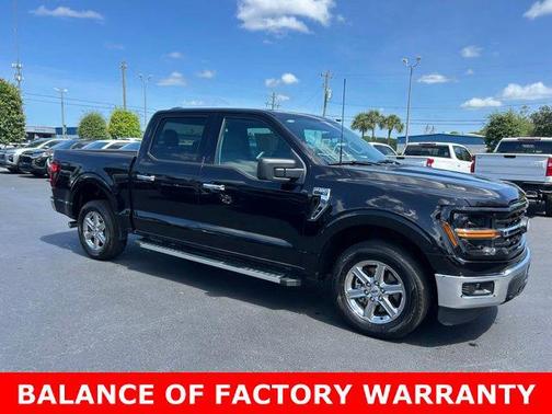 Black Metallic 2025 Ford F-150 XLT
