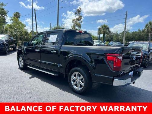 Black Metallic 2025 Ford F-150 XLT