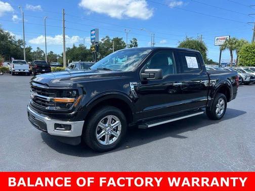 Black Metallic 2025 Ford F-150 XLT