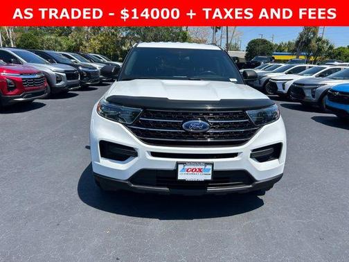 Oxford White 2020 Ford Explorer XLT