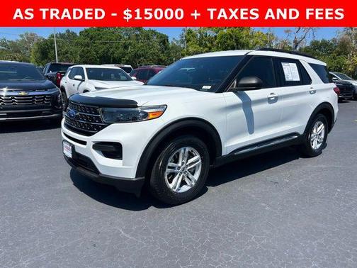 Oxford White 2020 Ford Explorer XLT