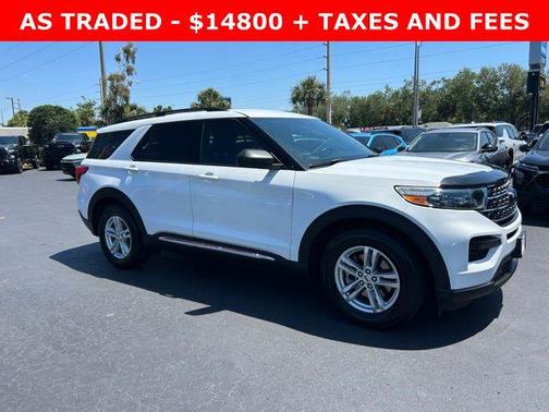 Oxford White 2020 Ford Explorer XLT