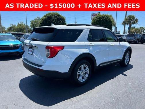 Oxford White 2020 Ford Explorer XLT