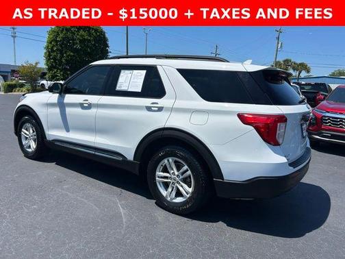 Oxford White 2020 Ford Explorer XLT