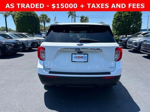 Oxford White 2020 Ford Explorer XLT
