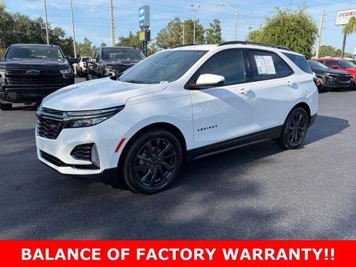 Summit White 2023 Chevrolet Equinox FWD RS