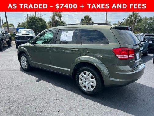 Olive Green Pearlcoat 2018 Dodge Journey SE