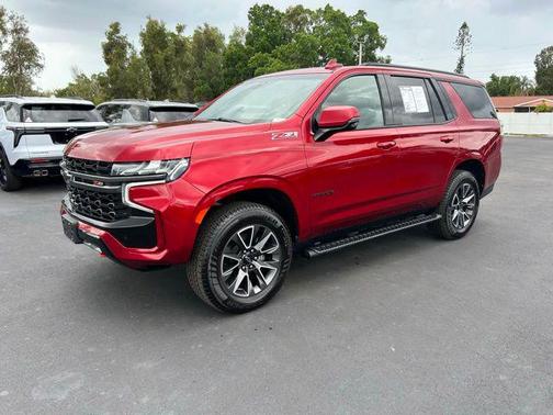Cherry Red Tintcoat 2021 Chevrolet Tahoe 4WD Z71