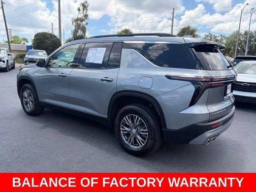 Sterling Gray Metallic 2025 Chevrolet Traverse LT