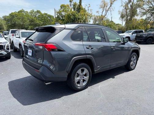 Magnetic Gray Metallic 2022 Toyota RAV4 Hybrid LE