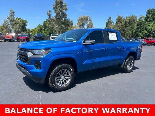 Glacier Blue Metallic 2023 Chevrolet Colorado LT