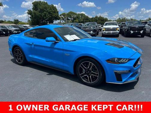 Grabber Blue Metallic 2023 Ford Mustang GT Premium