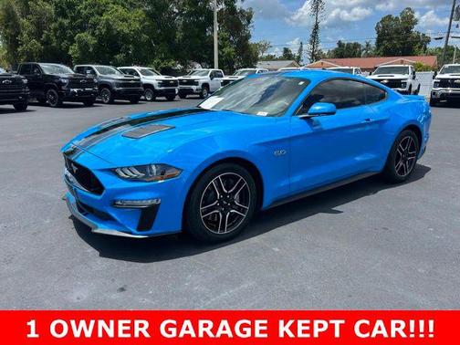 Grabber Blue Metallic 2023 Ford Mustang GT Premium