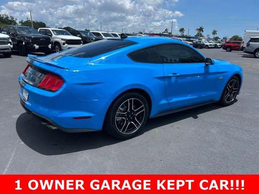 Grabber Blue Metallic 2023 Ford Mustang GT Premium