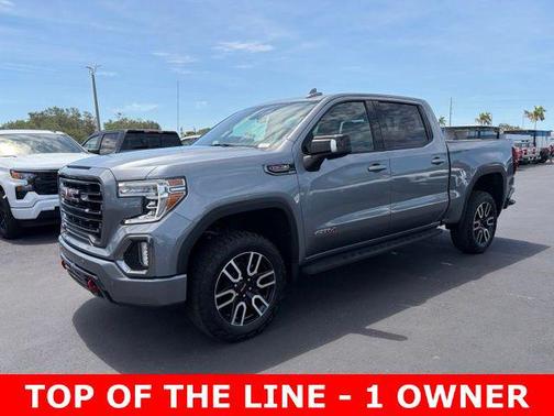 Satin Steel Metallic 2022 GMC Sierra 1500 AT4
