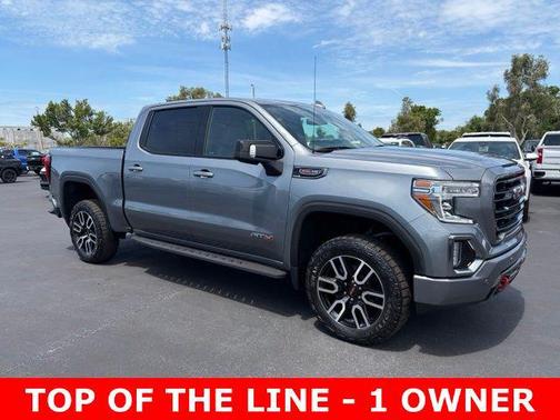 Satin Steel Metallic 2022 GMC Sierra 1500 AT4