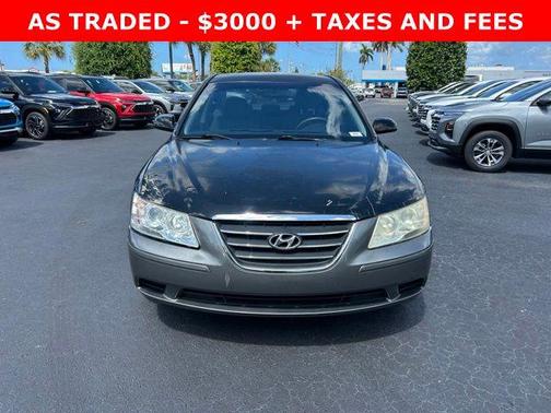 Ebony Black 2009 Hyundai SONATA GLS