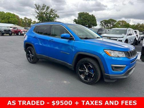 Laser Blue Pearlcoat 2018 Jeep Compass Latitude