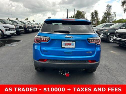 Laser Blue Pearlcoat 2018 Jeep Compass Latitude