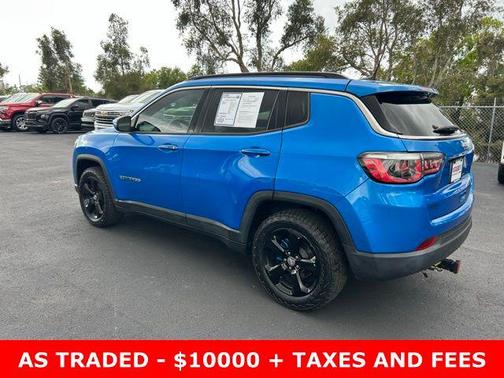 Laser Blue Pearlcoat 2018 Jeep Compass Latitude