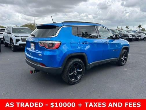Laser Blue Pearlcoat 2018 Jeep Compass Latitude