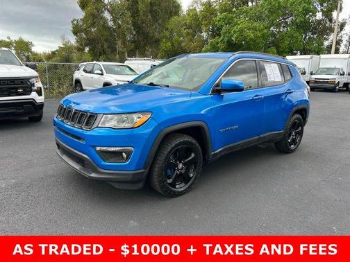 Laser Blue Pearlcoat 2018 Jeep Compass Latitude
