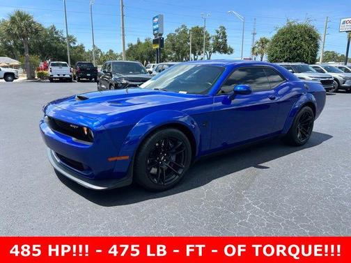 Indigo Blue 2021 Dodge Challenger R/T Scat Pack Widebody