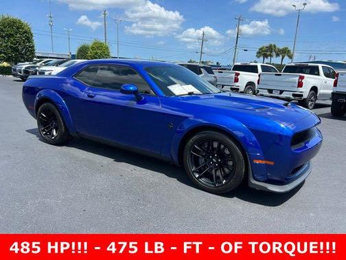 Indigo Blue 2021 Dodge Challenger R/T Scat Pack Widebody