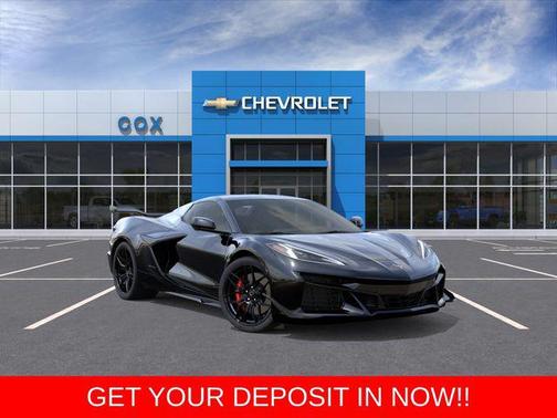 Black 2026 Chevrolet Corvette Z06