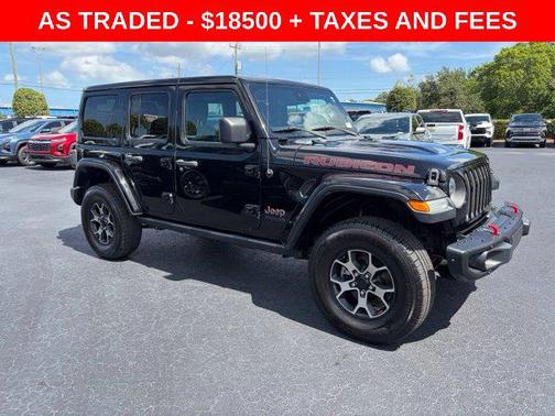Black Clearcoat 2019 Jeep Wrangler Unlimited Rubicon