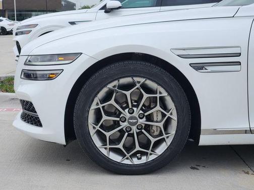 White 2021 Genesis G80 3.5T RWD