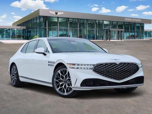 White 2026 Genesis G90 3.5T E-SC MHEV AWD