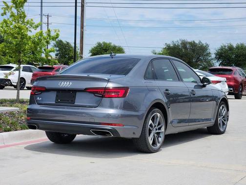 Monsoon Gray Metallic 2019 Audi A4 2.0T Titanium Premium